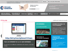 Tablet Screenshot of caen.cci.fr